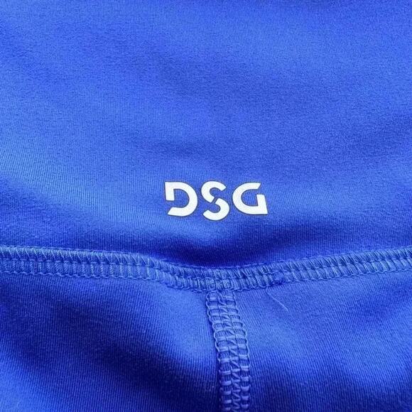 DSG leggings, blue crisscross front size 2X - Picture 4 of 5